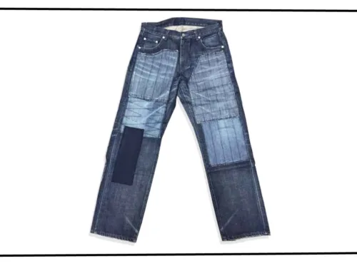 NEIGHBORHOOD patchwork denim pants DCNH-PT-W11