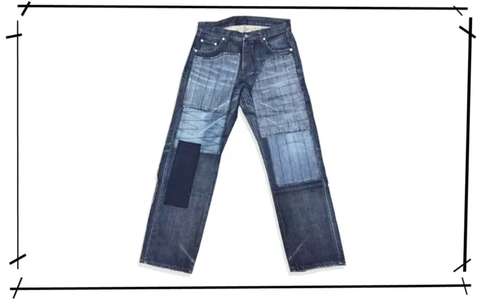 NEIGHBORHOOD patchwork denim pants DCNH-PT-W11