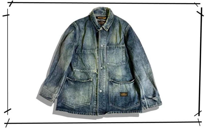 Neighborhood Denim Coverall Jacket 192XBNH-JKM01S Savage Coverall c-Jkt