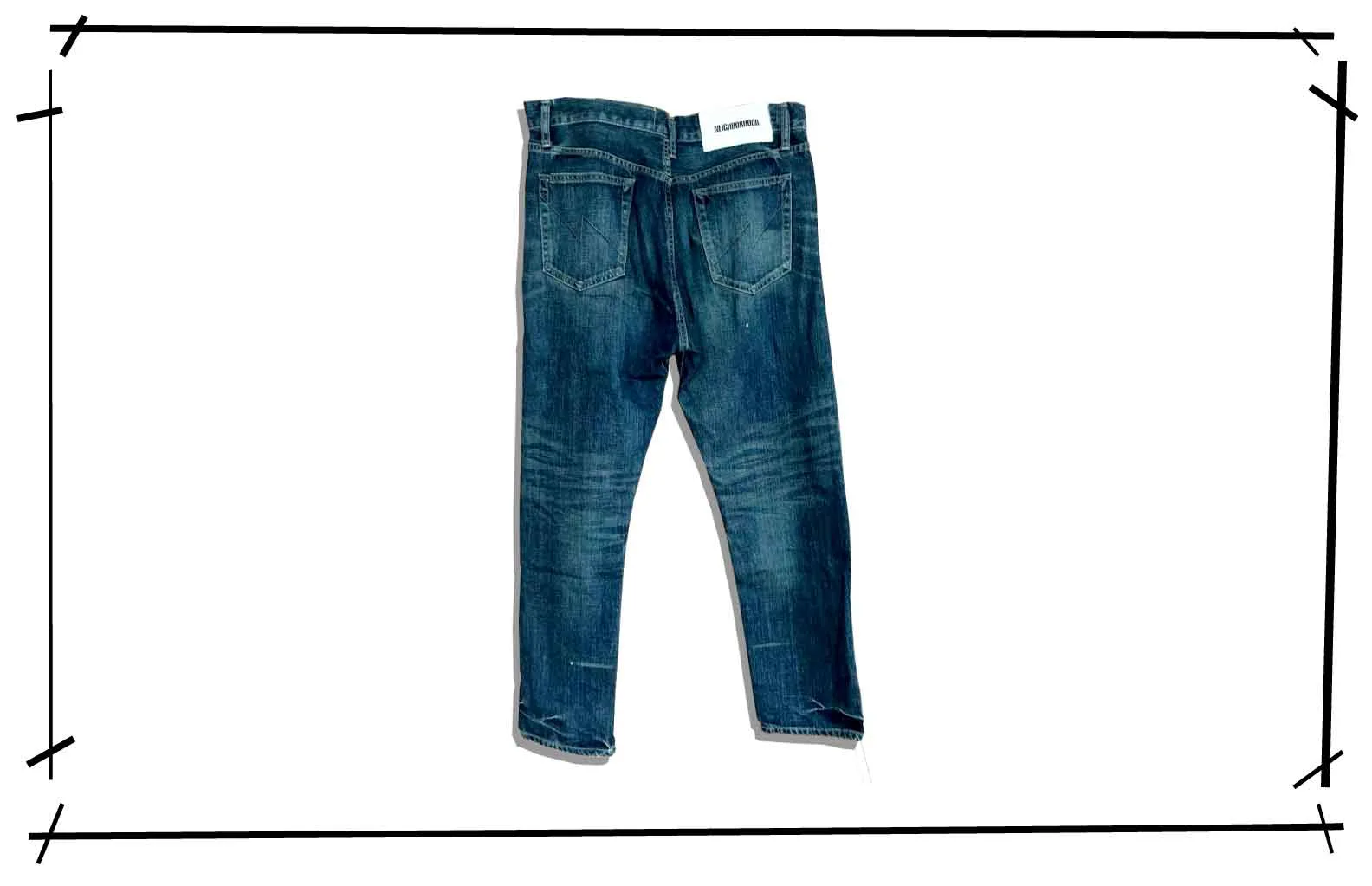 Neighborhood 232 DP-Mid Denim PAnts
