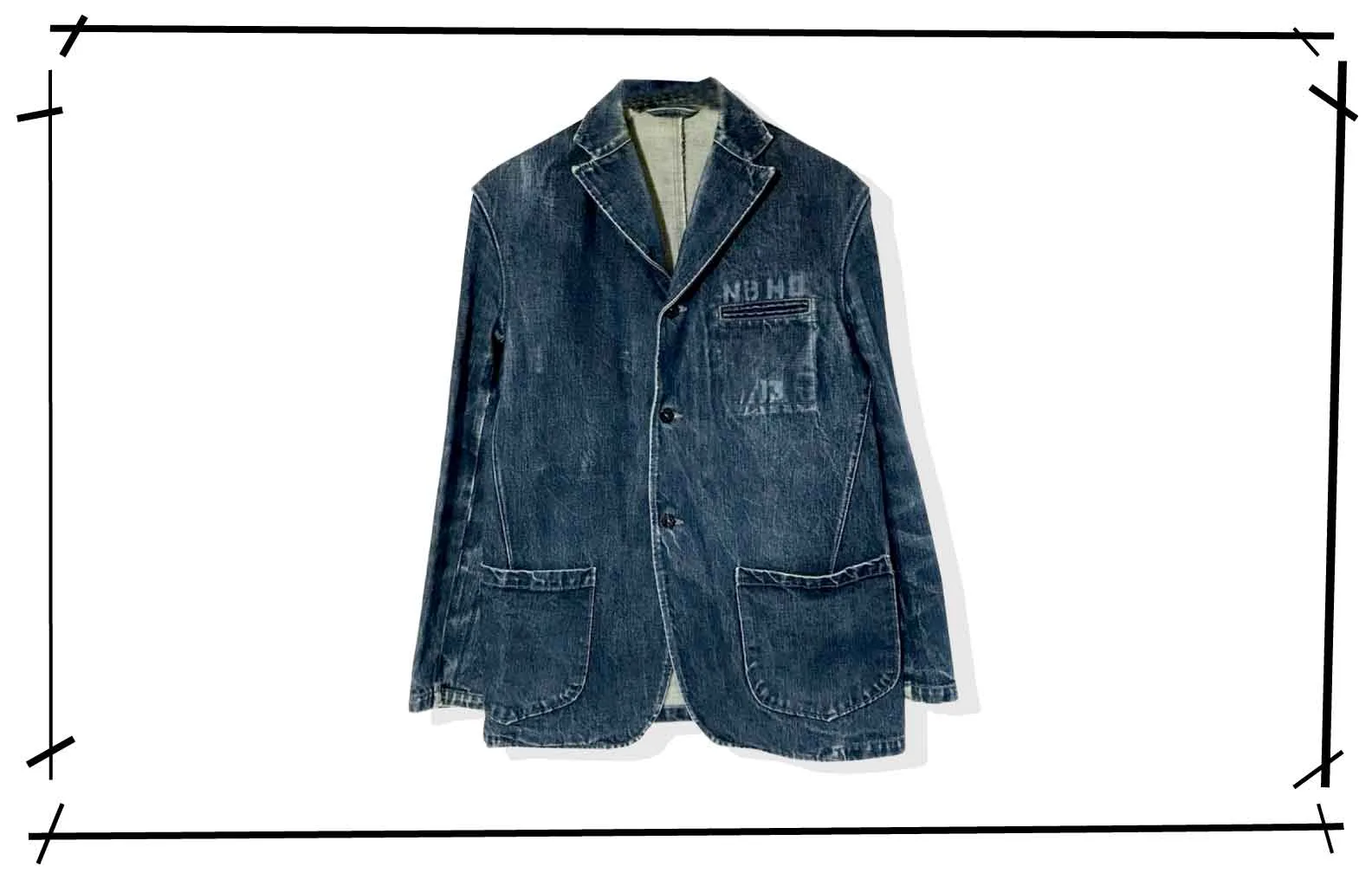 Neighborhood Denim Coverall Jacket