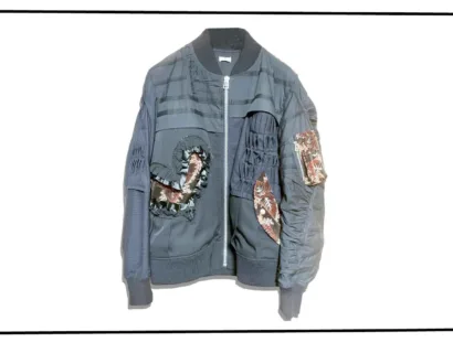 OldPArk Ma-1 Commedesgarcons reconstructed