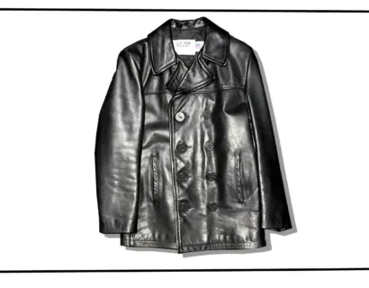 Schott Leather Pea JAcket U.S 740N