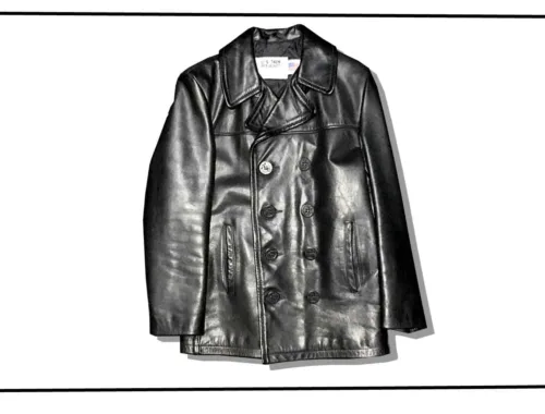 Schott Leather Pea JAcket U.S 740N