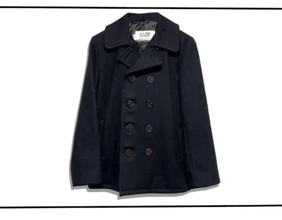 Schott U.S.740N PEA JAcket NAVY