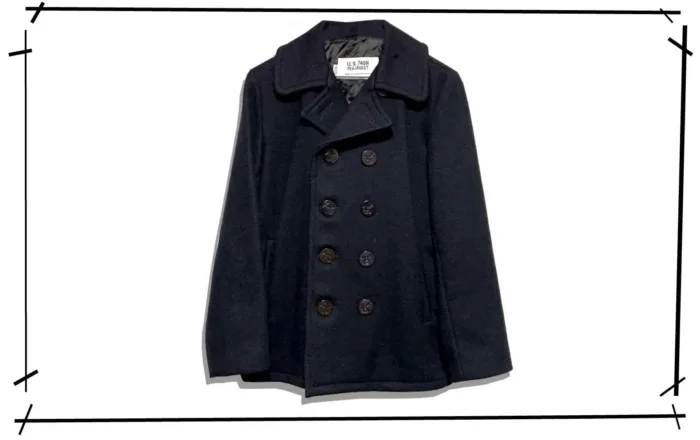 Schott U.S.740N PEA JAcket NAVY