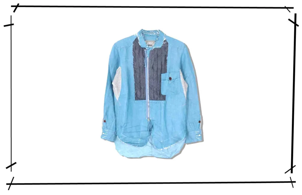 TAKAHIRO MIYASHITA The Soloist. ZIPUP LINEN SHIRT