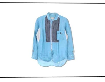 TAKAHIRO MIYASHITA The Soloist. ZIPUP LINEN SHIRT