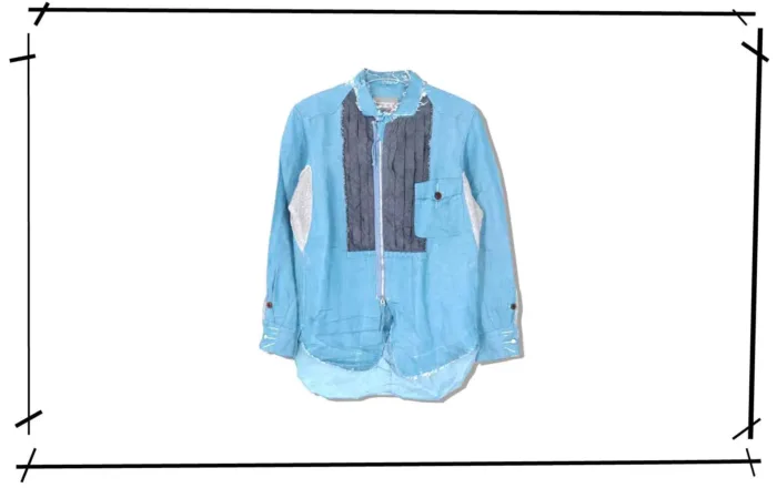 TAKAHIRO MIYASHITA The Soloist. ZIPUP LINEN SHIRT