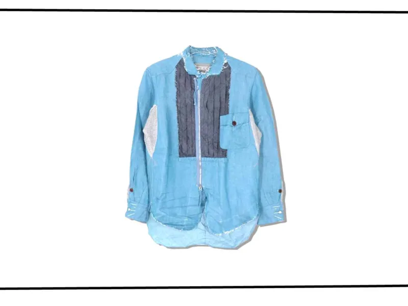 TAKAHIRO MIYASHITA The Soloist. ZIPUP LINEN SHIRT