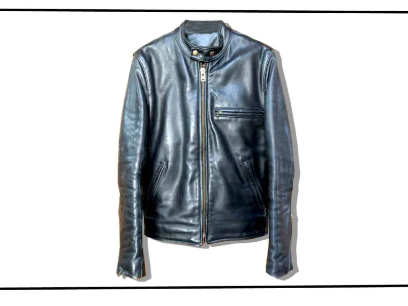 VANSON Type B Single Leather Rider JAcket 1980s