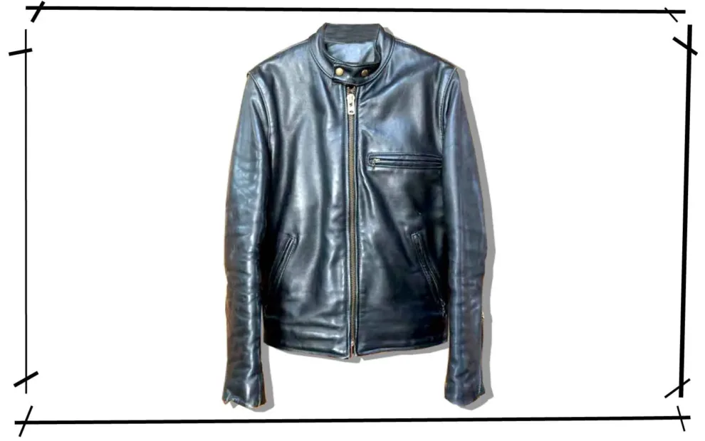 VANSON Type B Single Leather Rider JAcket 1980s