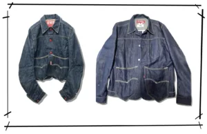 eYe Junyawatanabe MAN X Levi's Red Guy's Bow Denim Jacket