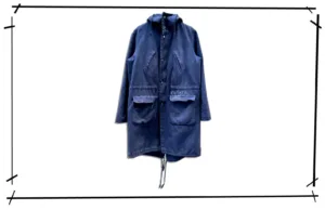 rafsimons mods coat 2003AW midnight blue