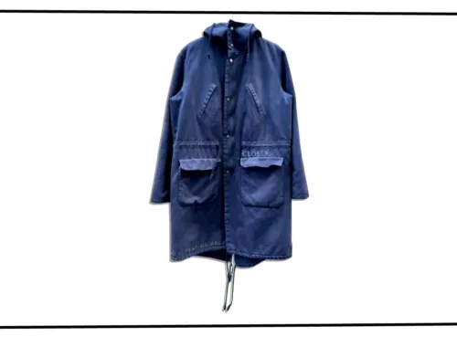 rafsimons mods coat 2003AW midnight blue