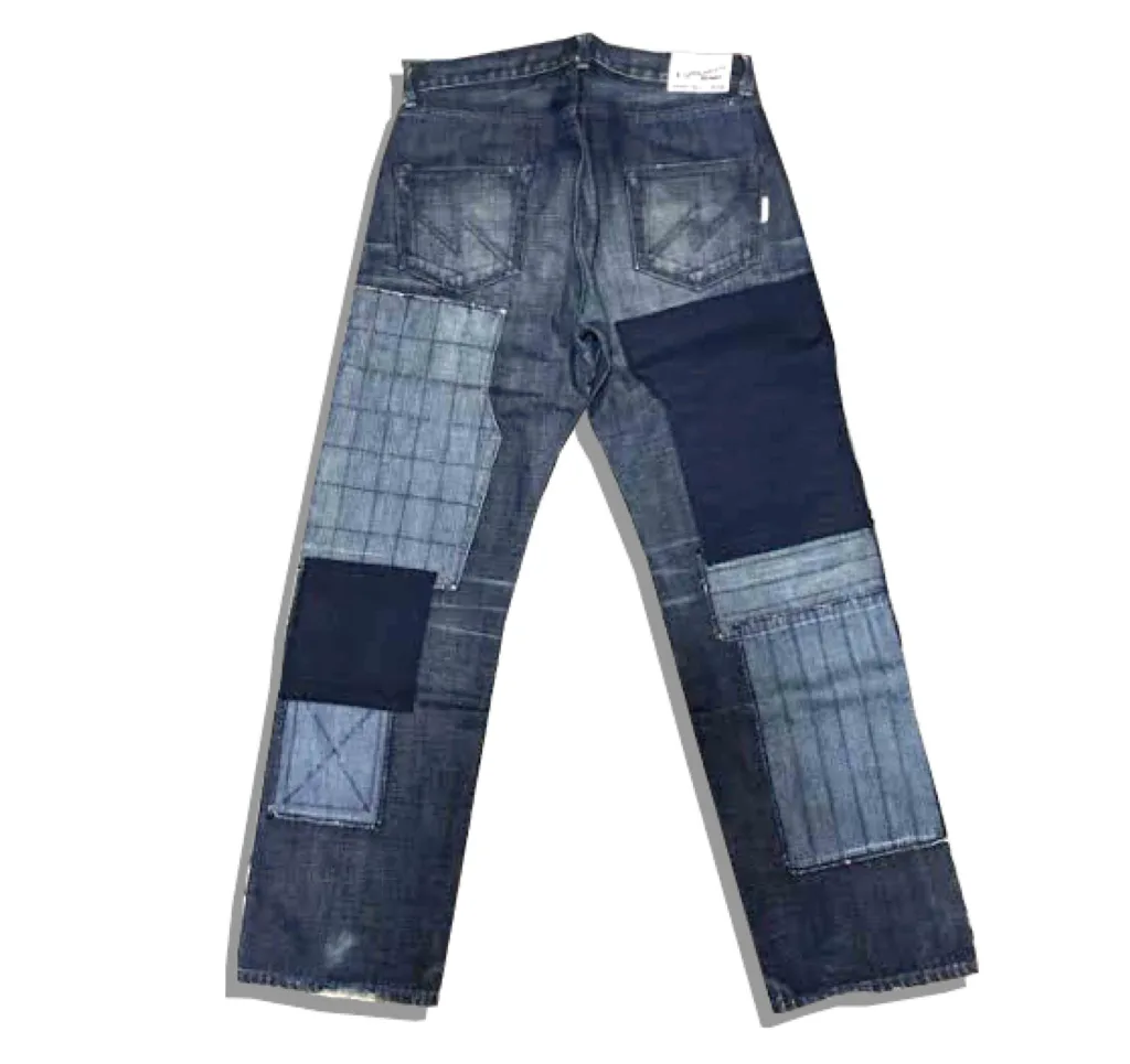NEIGHBORHOOD patchwork denim pants DCNH-PT-W11 Back