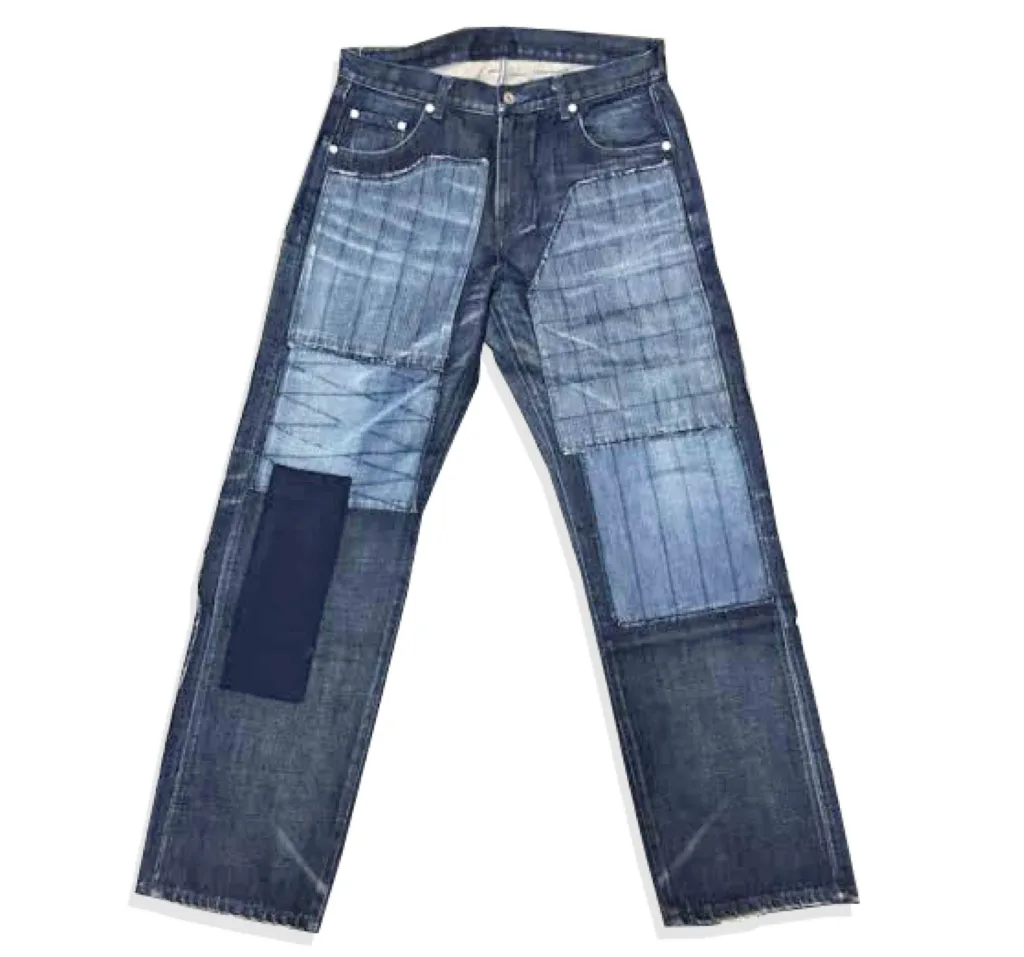 NEIGHBORHOOD patchwork denim pants DCNH-PT-W11 Front