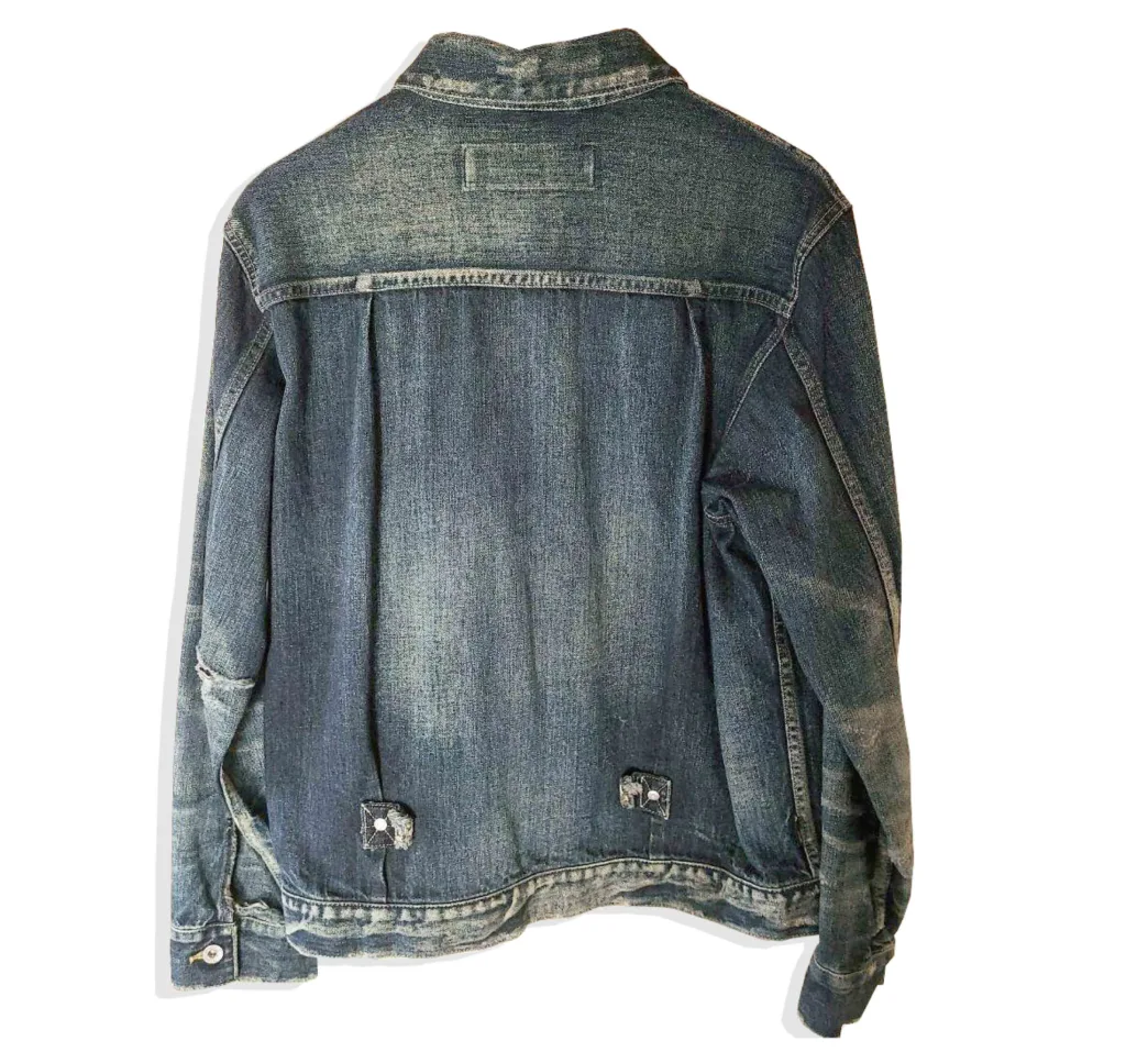 Neighborhodd SAVAGE STOCKMAN TYPE-A C-JKT 211XBNH-JKM02 Denim Jacket Back