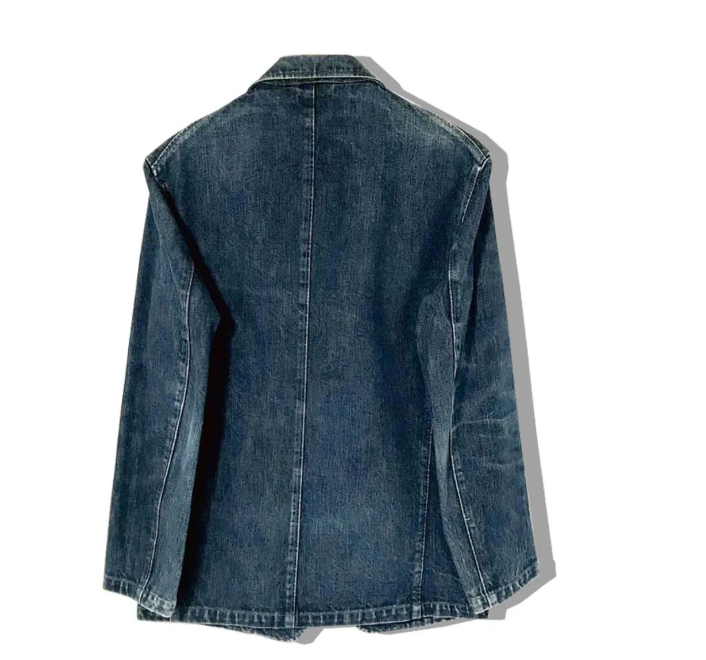 Neighborhood Denim Coverall Jacket Back