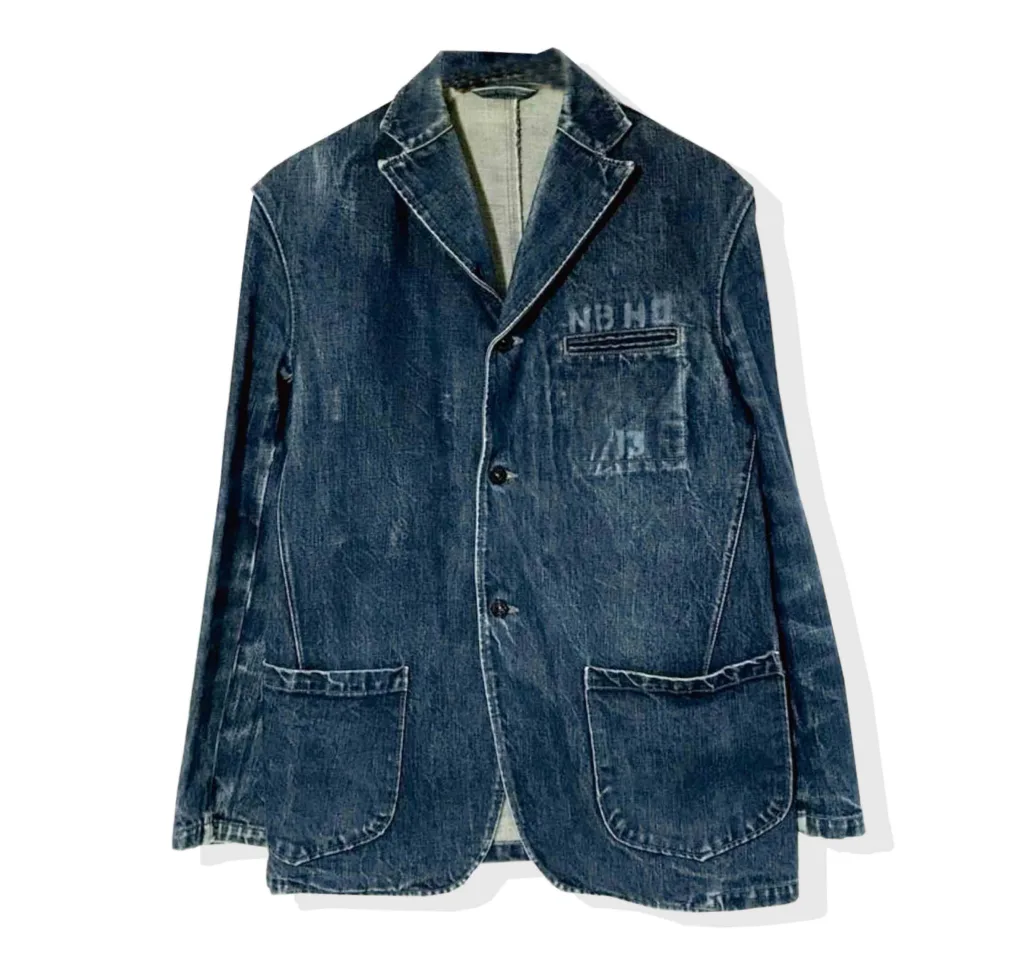 Neighborhood Denim Coverall Jacket Front