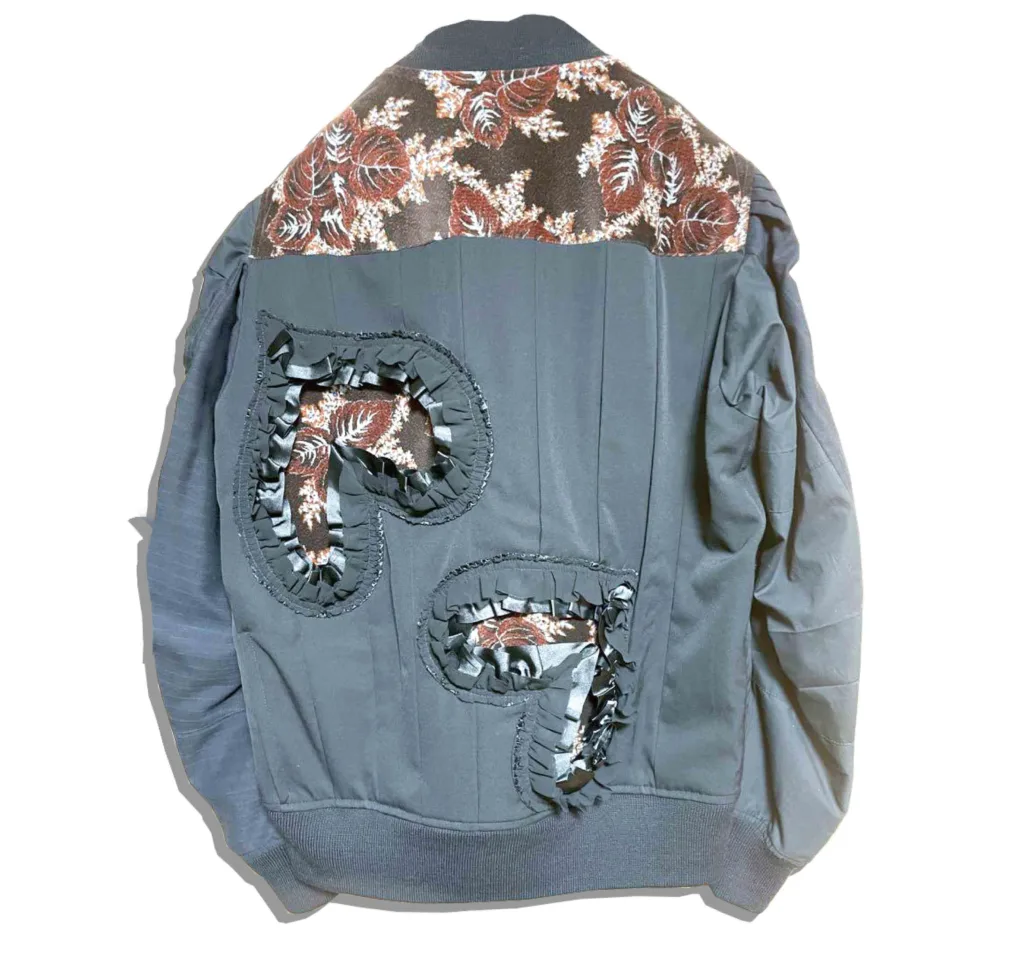 OldPArk Ma-1 Commedesgarcons reconstructed Back