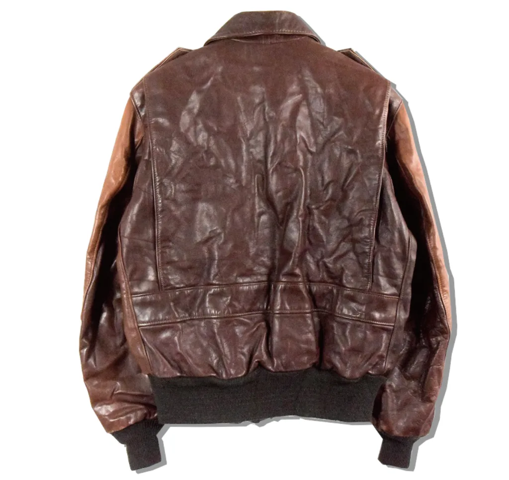 Schott A-2 Flight Jacket Back