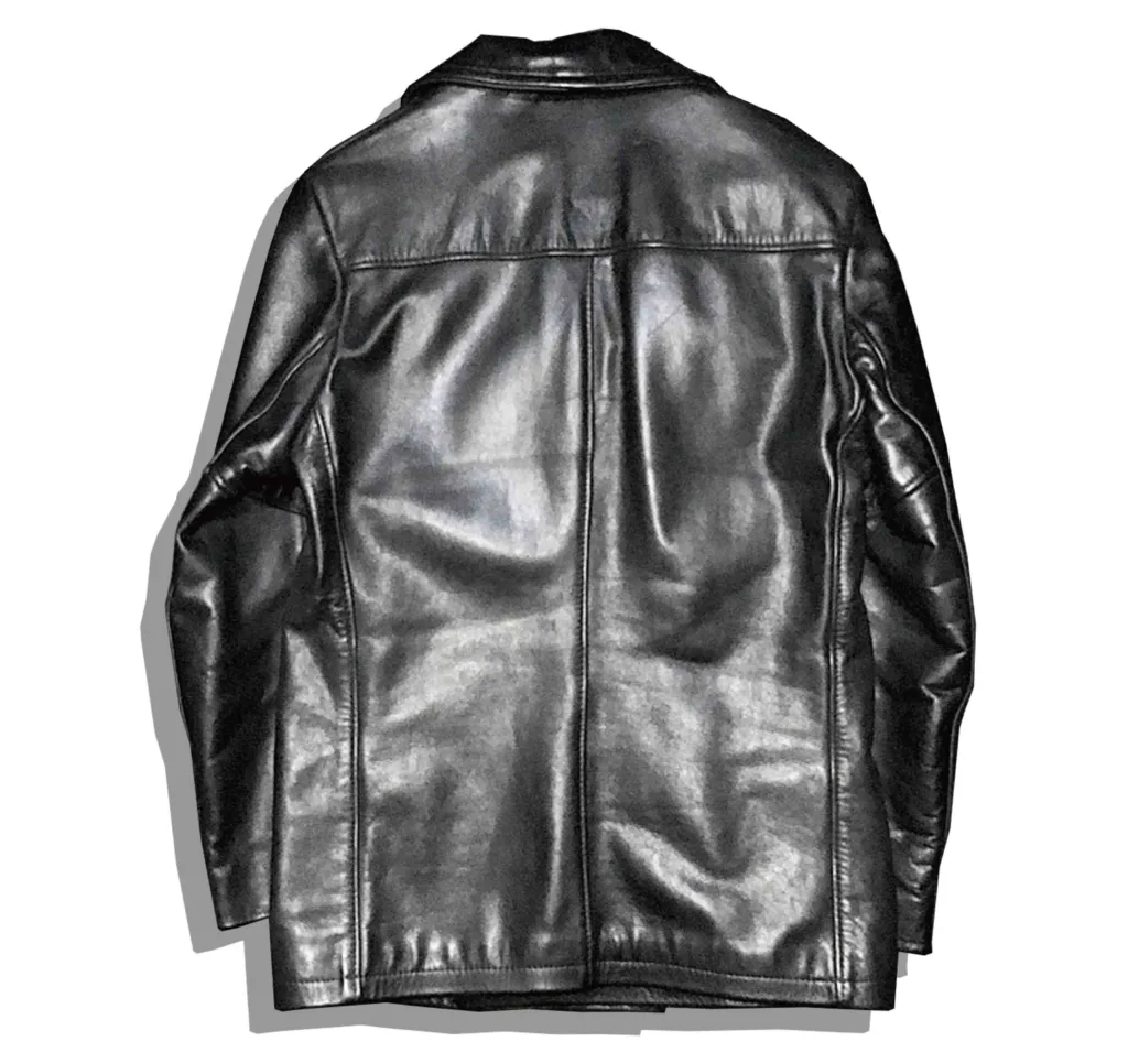 Schott Leather Pea JAcket U.S 740N Back