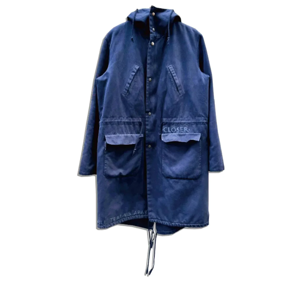 rafsimons mods coat 2003AW midnight blue Front