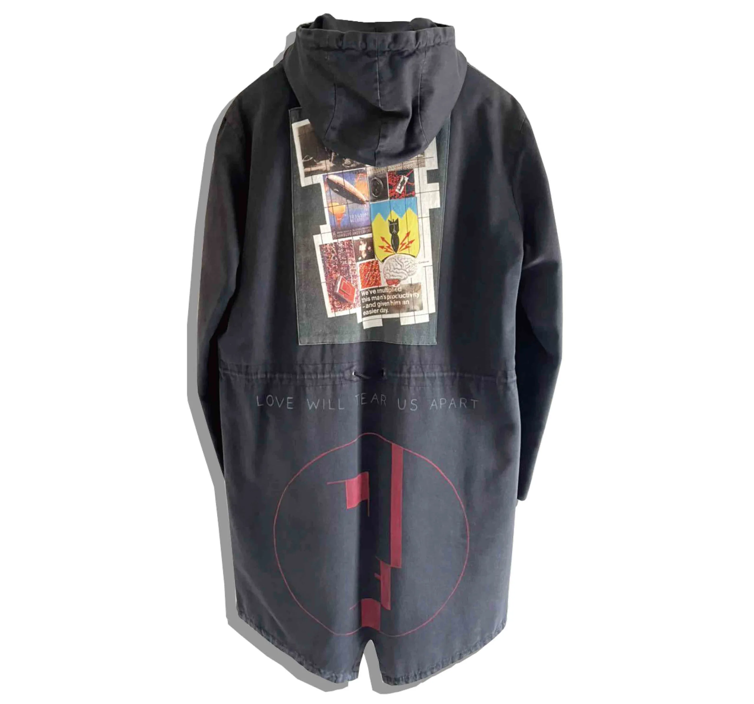 rafsimons mods coat 2003AW Back