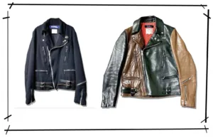 Comme des garcons x LEWIS LEATHERS Lightning Jacket Double Rider Jacket Series 003