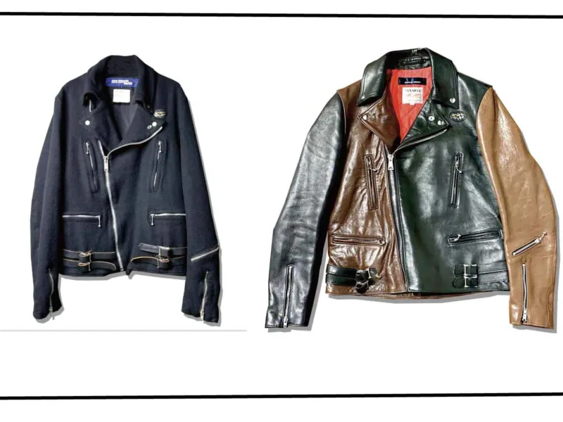 Comme des garcons x LEWIS LEATHERS Lightning Jacket Double Rider Jacket Series 003