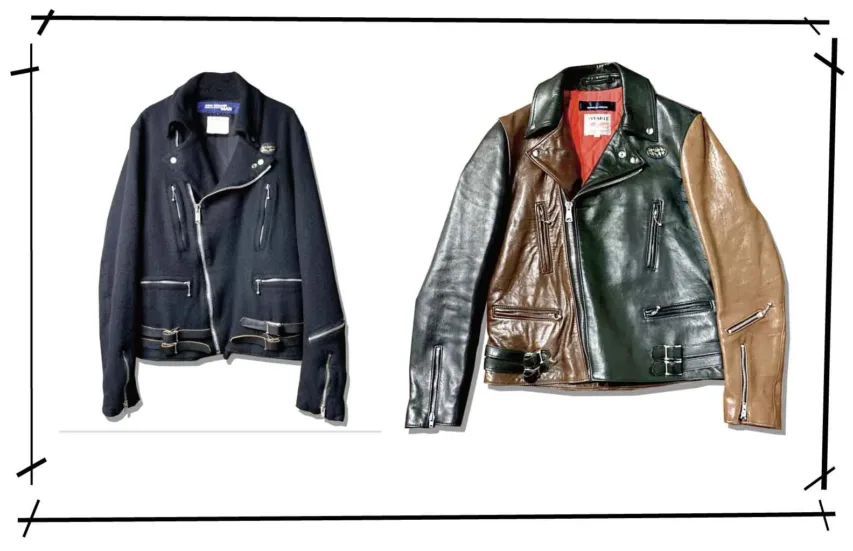 Comme des garcons x LEWIS LEATHERS Lightning Jacket Double Rider Jacket Series 003