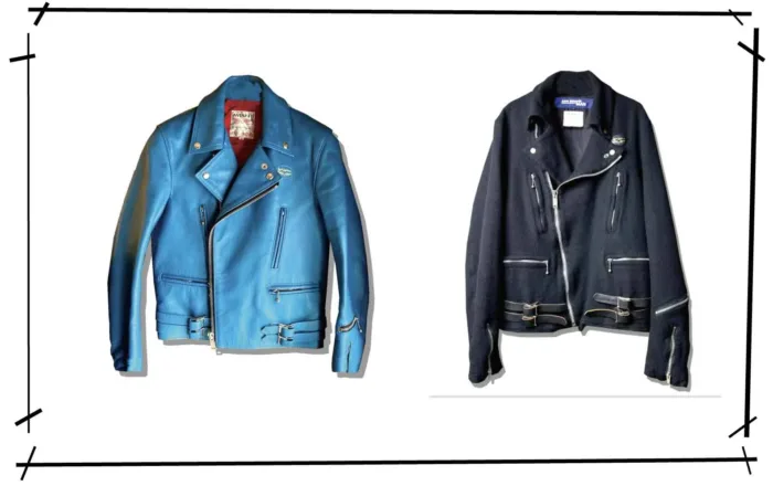 JUNYAWATANABE MAN X LEWIS LEATHERS Lightning Jacket Double Rider Jacket Series 003