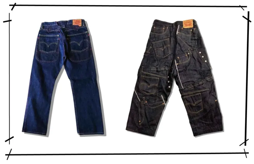 Junyawatanabe MAX X Levi's Denim Pants Series 012