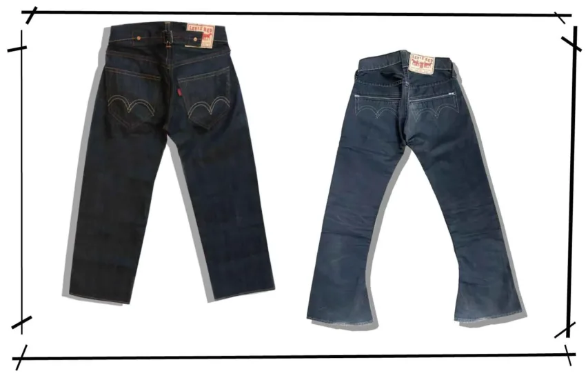 Levi's RED Denim Pants Series 2002AW 2003SS