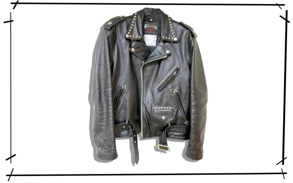 Sacai x Schott Double Rider Jacket