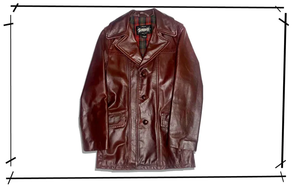 Schott 645 Car coat brown