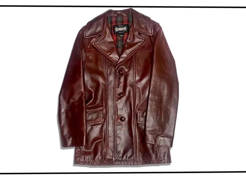 Schott 645 Car coat brown