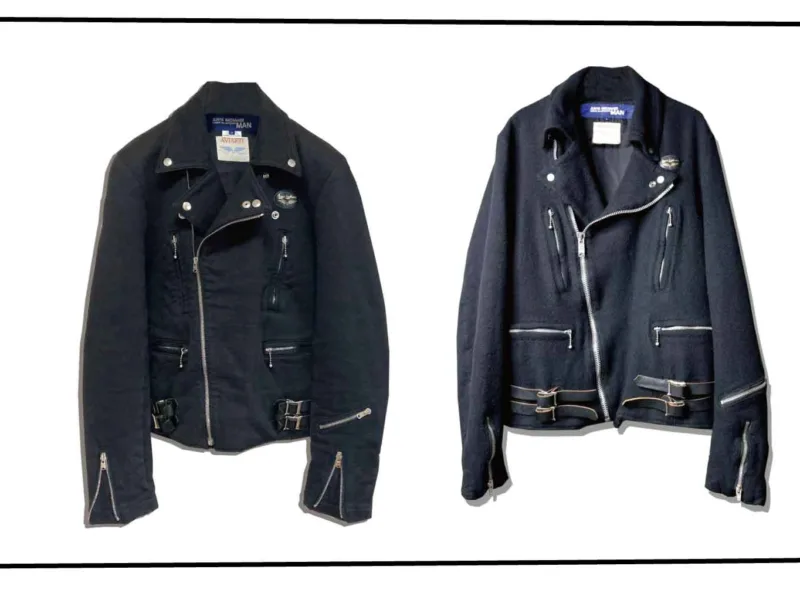Junyawatanabe MAN X Lewisleather Lightning Double Rider Jacket Series 004