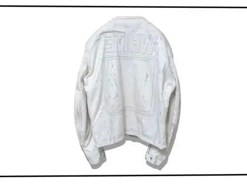 Maison Martin Margiela Artisanal RiderJacket White 2002SS