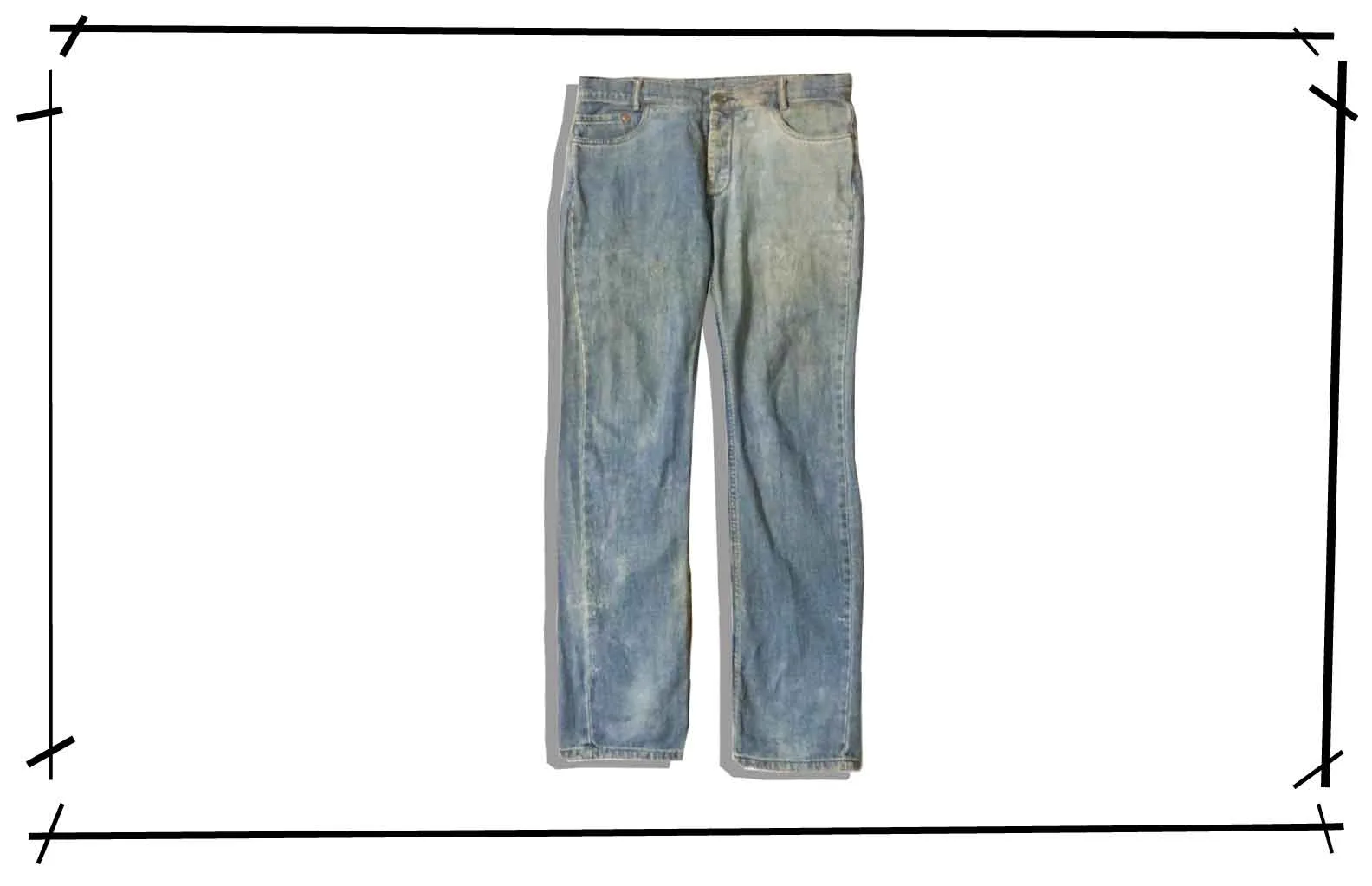 Maison Martin Margiela Coating Denim PAnts 2007AW