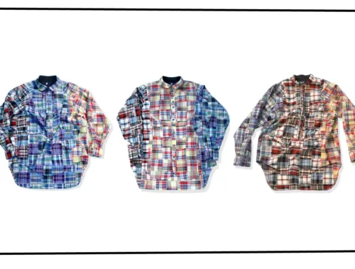NAVYFACTORYLAB KANGWOOK KIL Reconstructed Patchwork Shirt Jacket Series 001 2016 Spring Summer