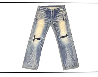 NEIGHBORHOOD NARROW STRAIGHT 06EX SAVAGE LEVEL4 denim Pants