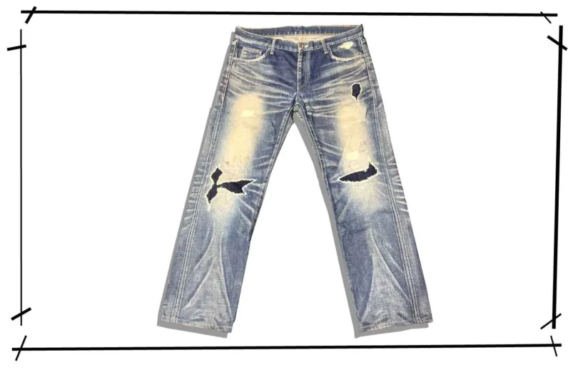 NEIGHBORHOOD NARROW STRAIGHT 06EX SAVAGE LEVEL4 denim Pants