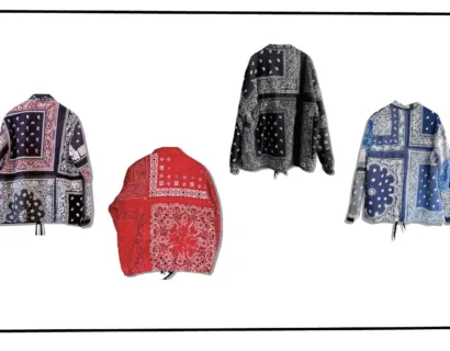 OldPARK Banadana Coach Jacket Series 001