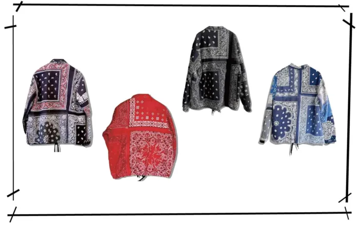 OldPARK Banadana Coach Jacket Series 001