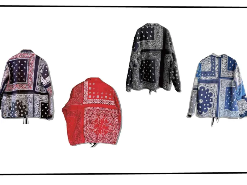 OldPARK Banadana Coach Jacket Series 001