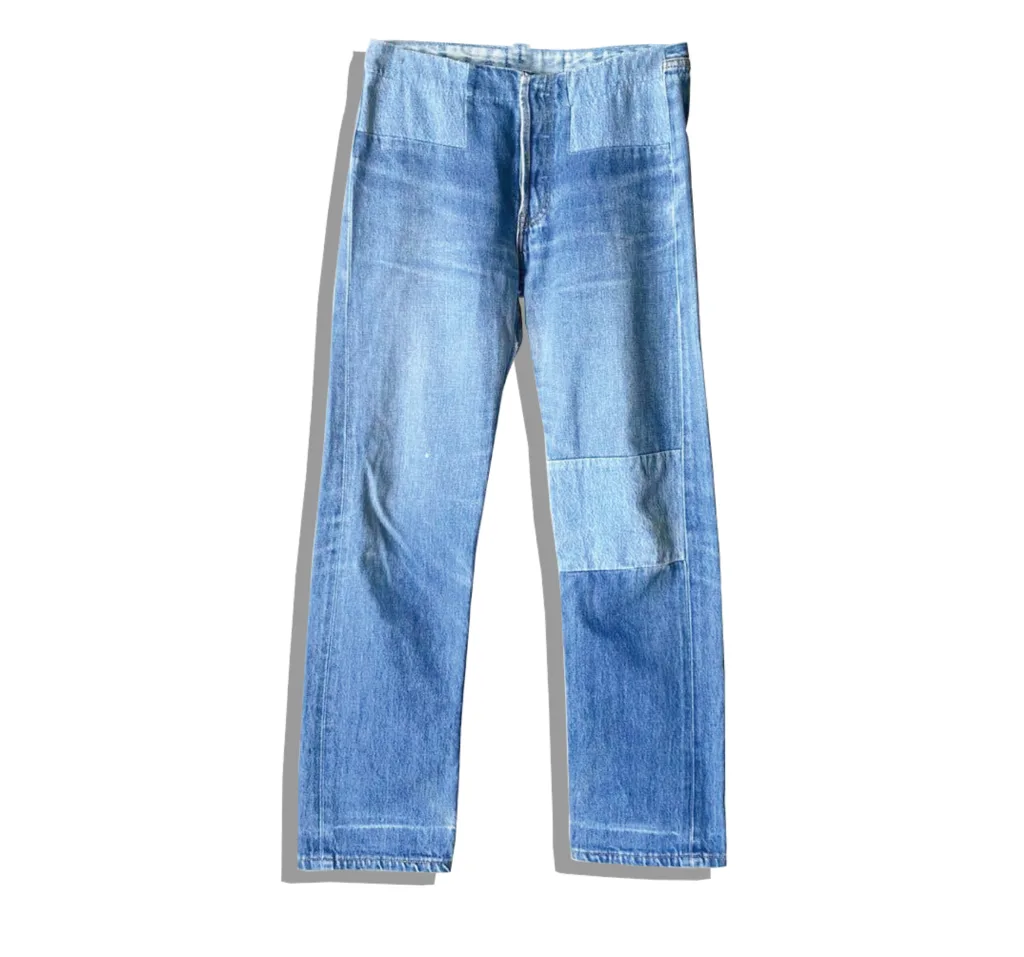 Maison Martin Margiela Artisanal Denim PAnts 2002SS Front