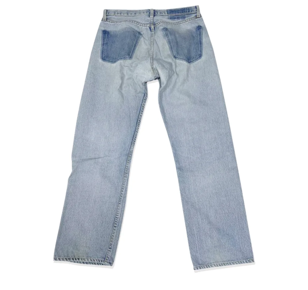 Maison Martin Margiela Artisanal Denim PAnts Back