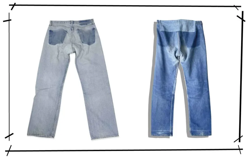 Maison Martin Margiela Denim Pants Series 004